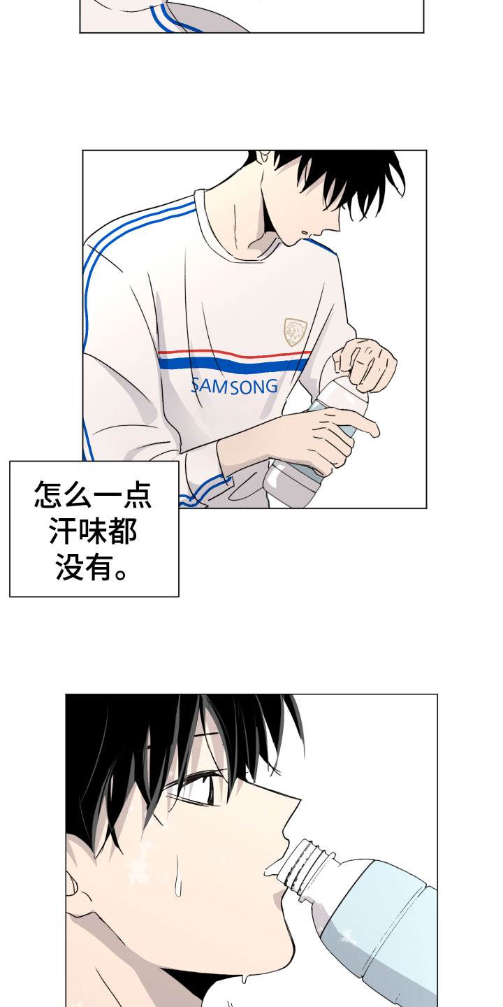 夏夜之恋纯音乐漫画,第9章：显眼2图