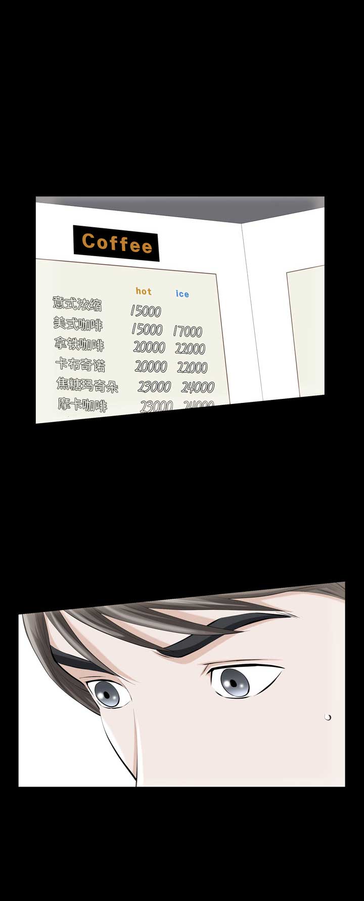 他的英文漫画,第1话1图