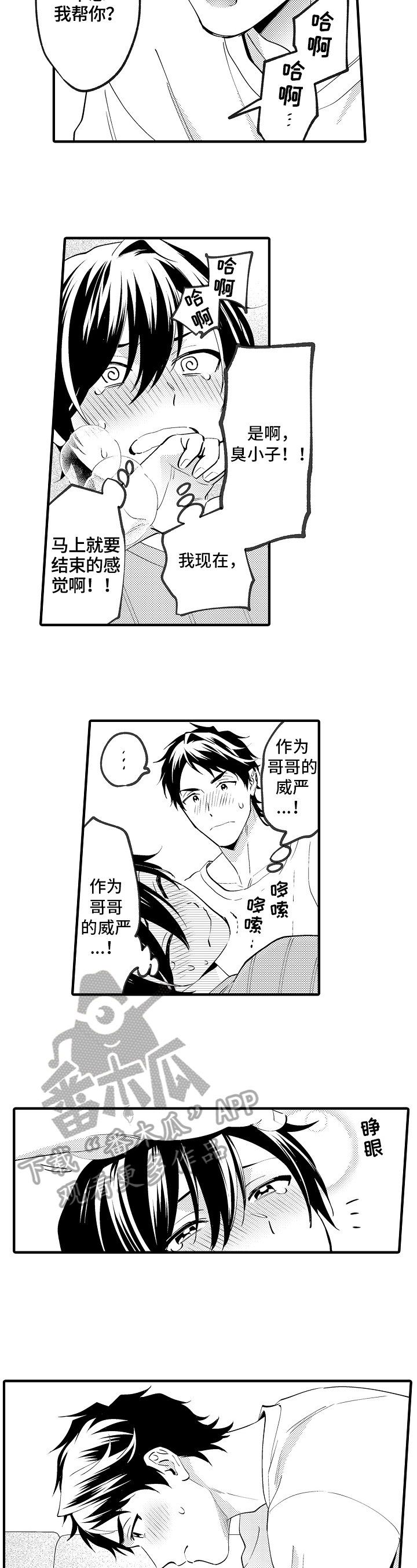 哥哥的人形玩偶by芝士乳酪笔趣阁漫画,第38章：开心1图