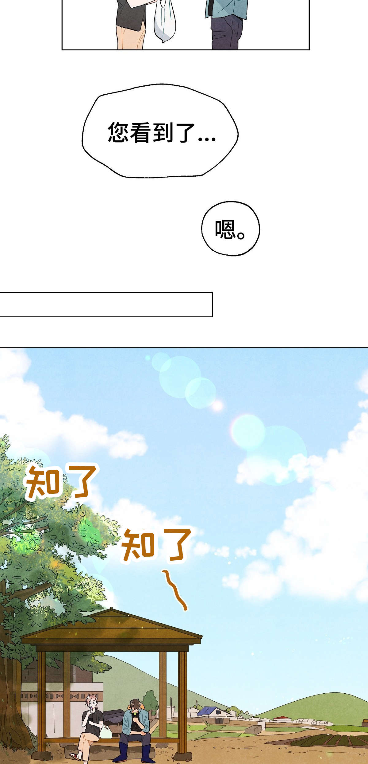 狐狸童话剧漫画,第12章：模特1图