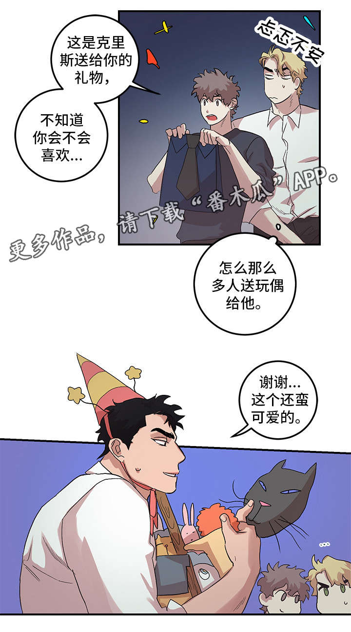 难言之爱喜剧漫画,第22章：生日快乐1图