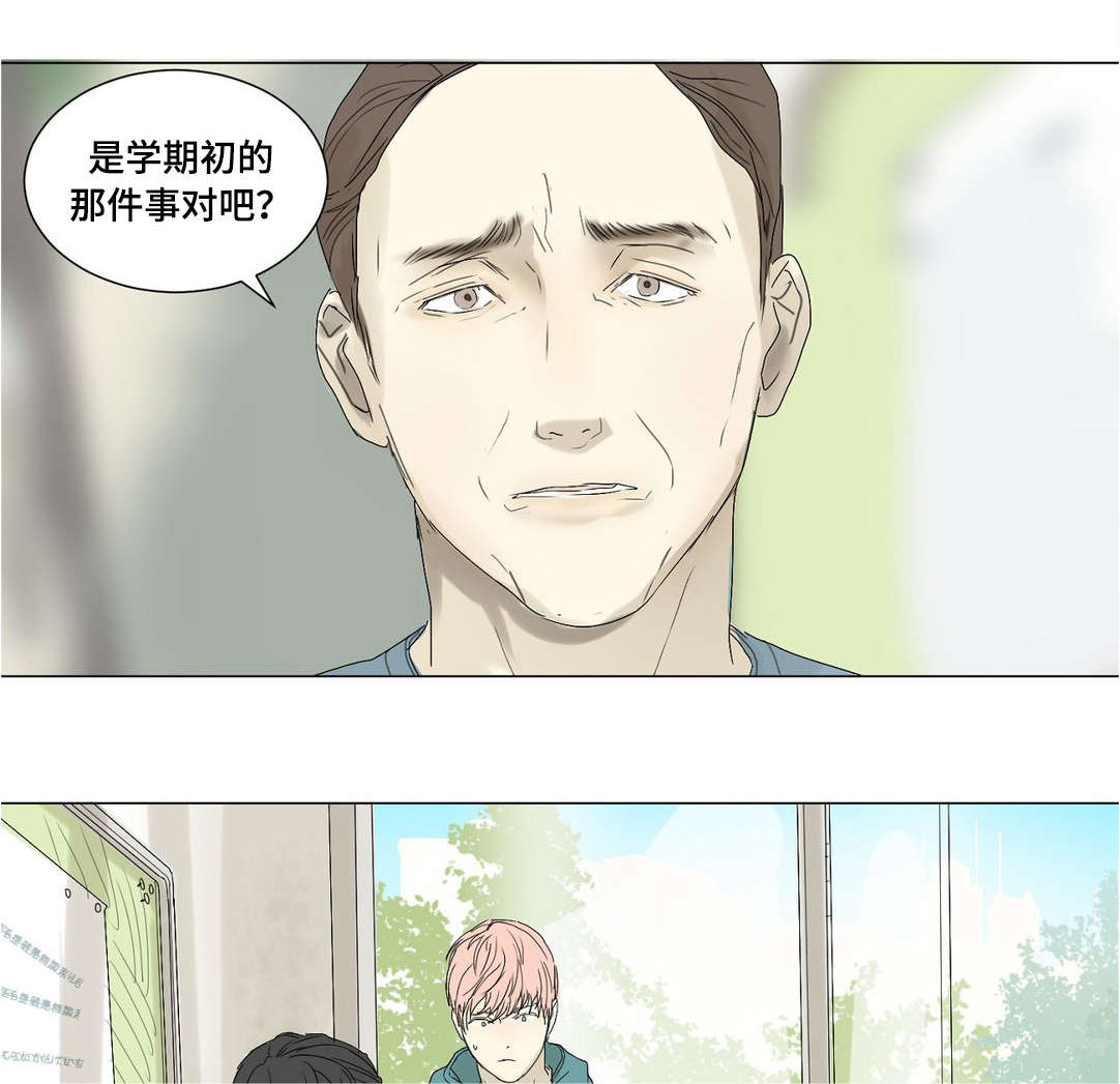 动画他的恶作剧漫画,第32章：准备转学1图