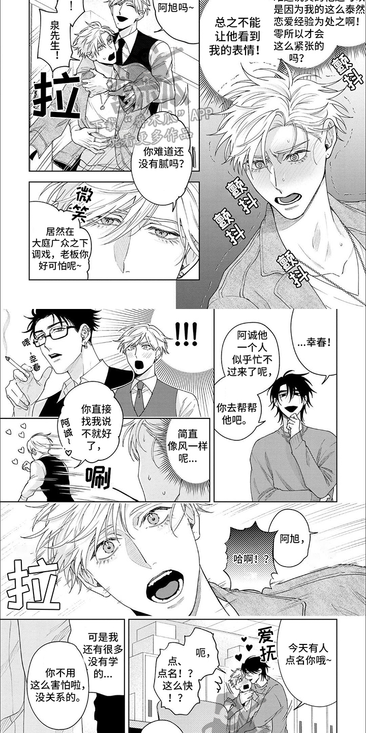 无奈的倾诉漫画,第7章：第一个客人2图