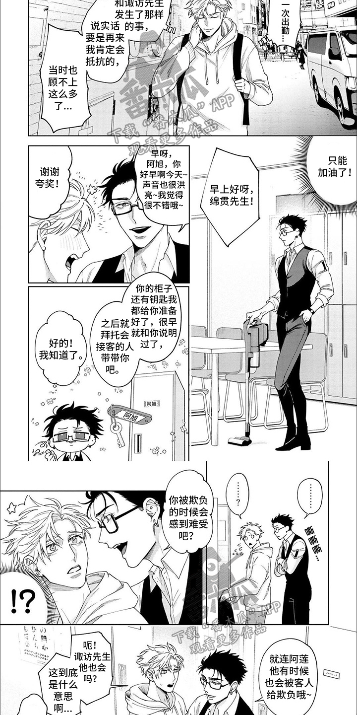 柔软的倾诉漫画,第5章：开始工作1图