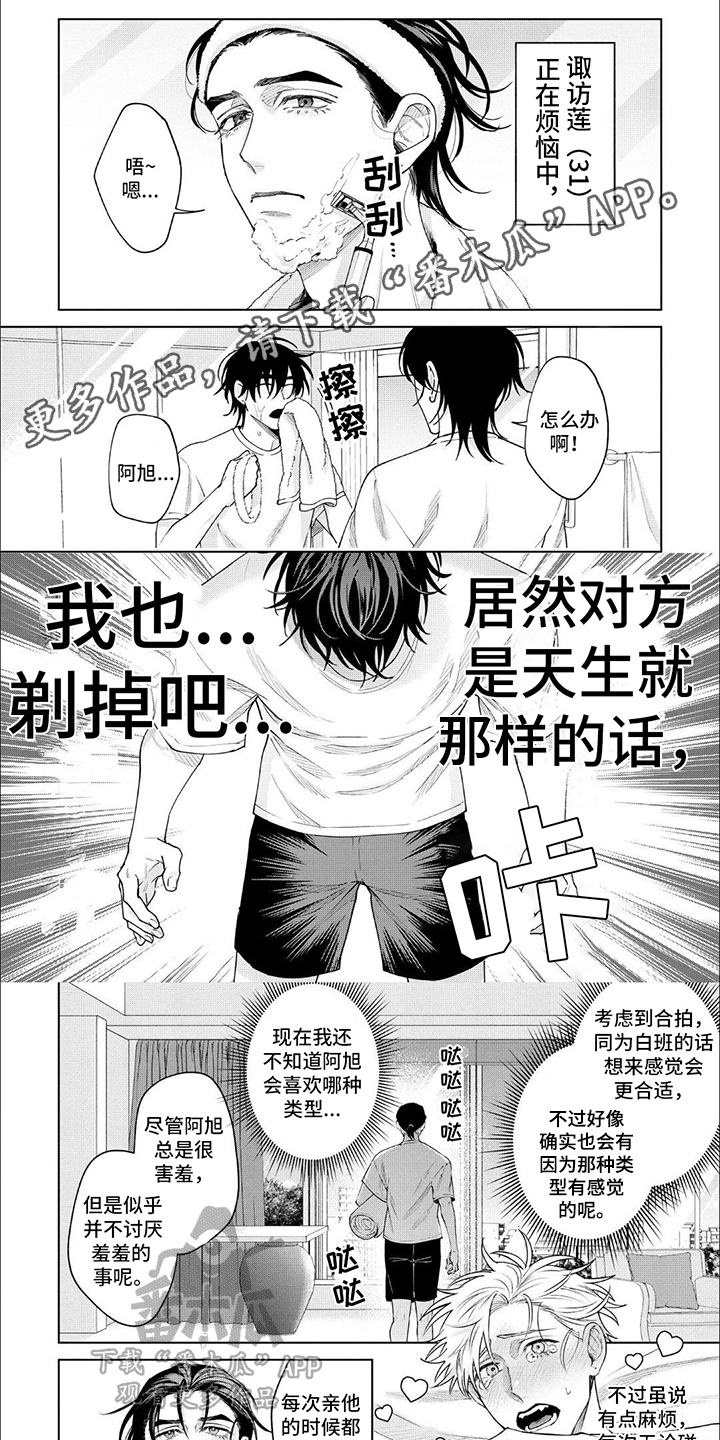 天真的倾诉漫画,第25章：【番外】烦恼1图