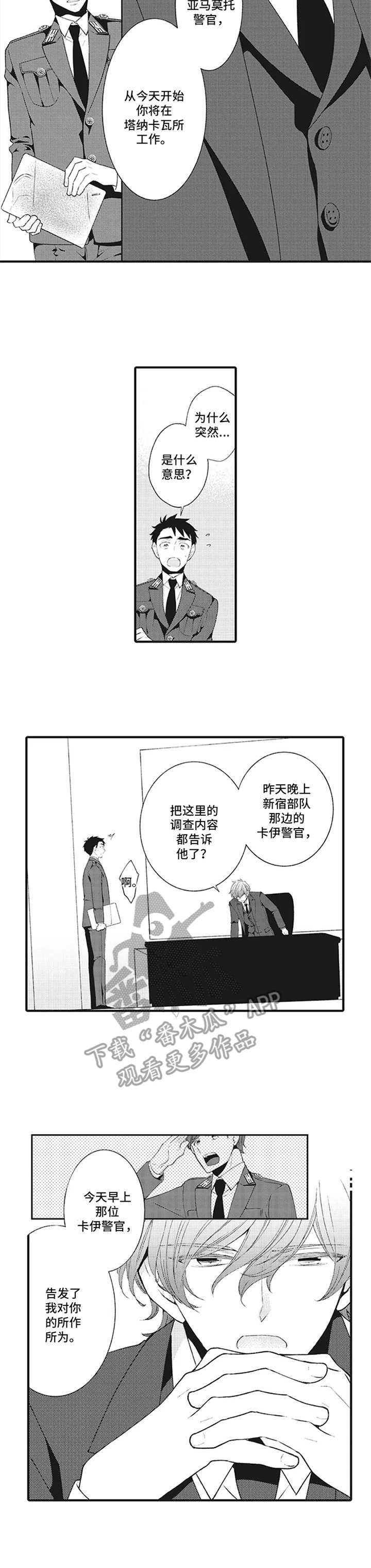 特殊调弦的调音器漫画,第5章：调离1图