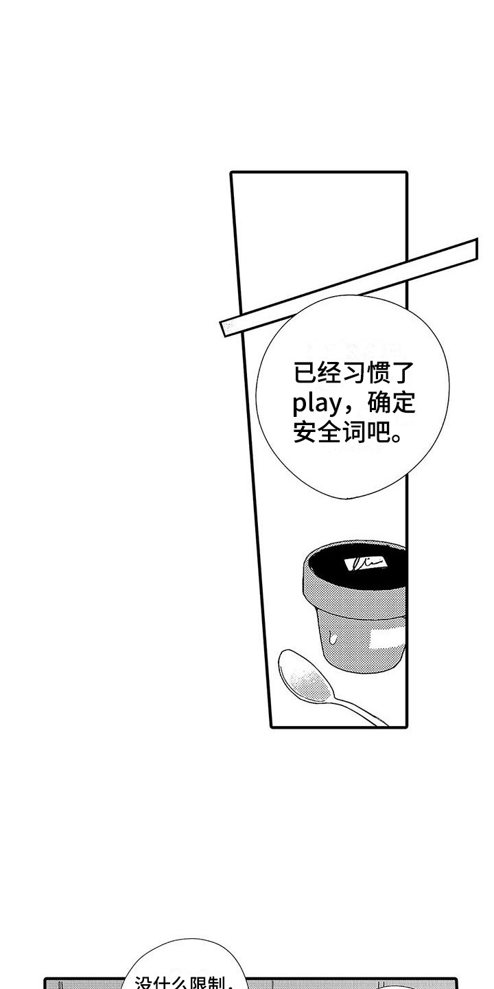 甜与痛的治疗漫画,第13章：安全词1图