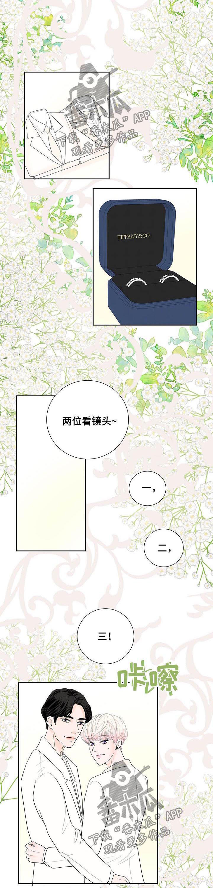 产品试用合同范本漫画,第62章：【番外】婚纱照1图