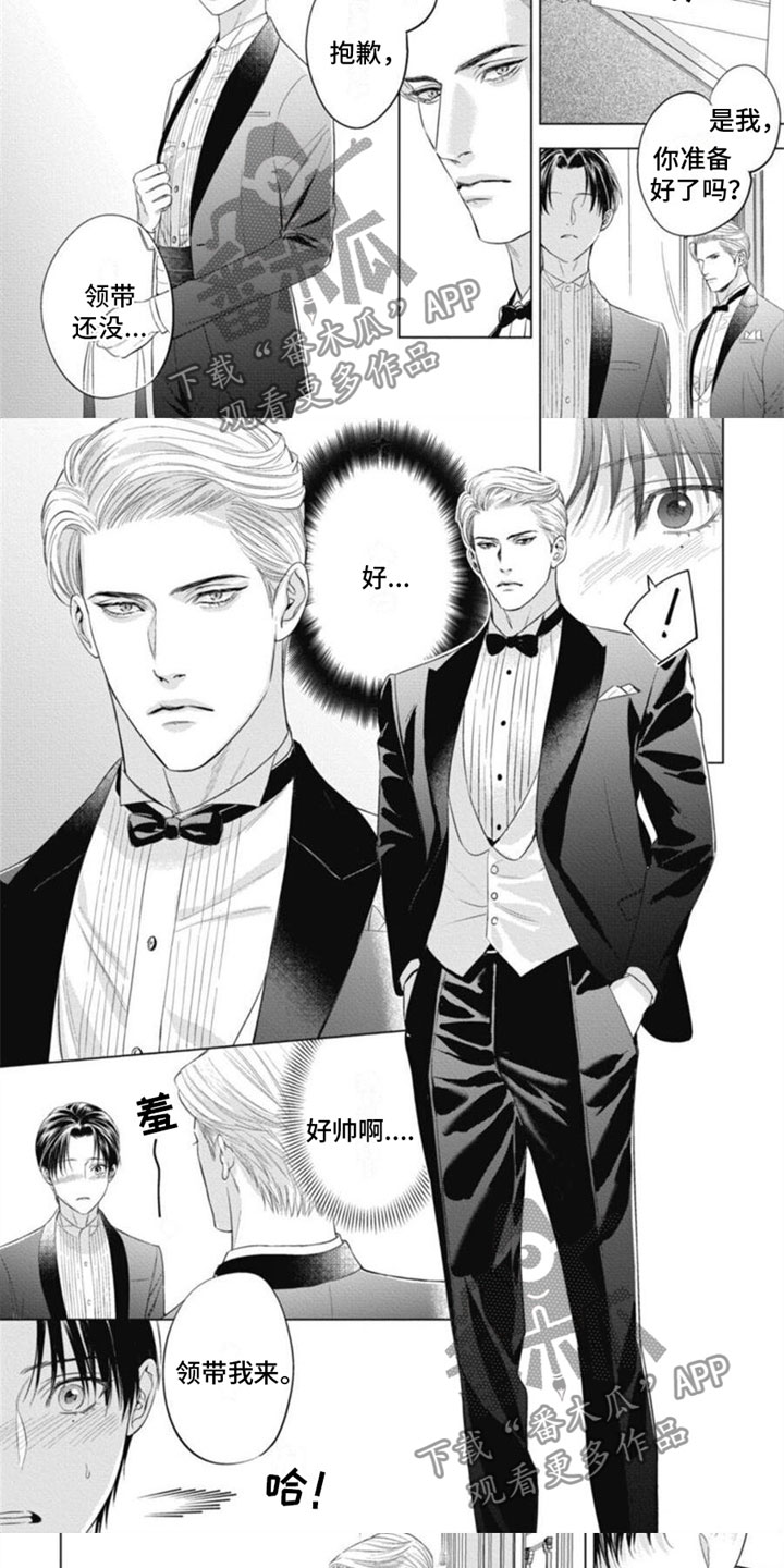 阿尔法的花嫁还叫什么名字漫画,第24章：晚礼服1图