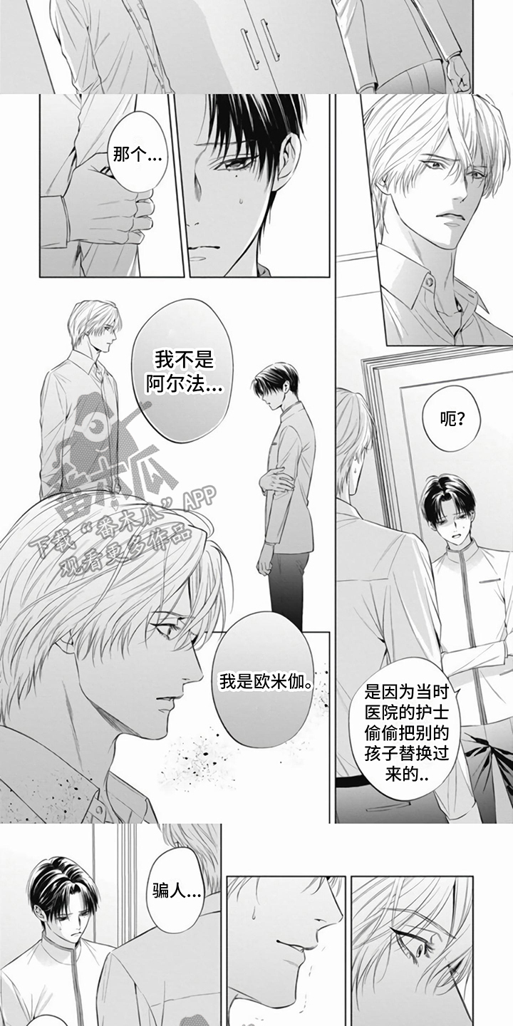 阿尔法的花嫁共鸣恋情微博漫画,第11章：坦诚1图