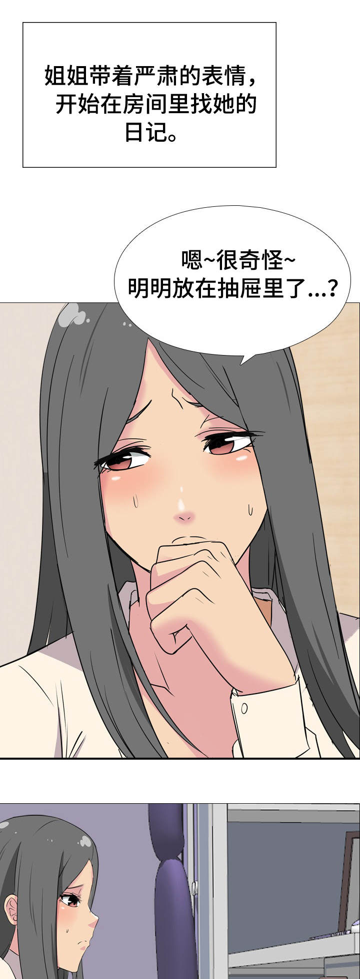 邀请制会员漫画,第3章：消失的日记1图