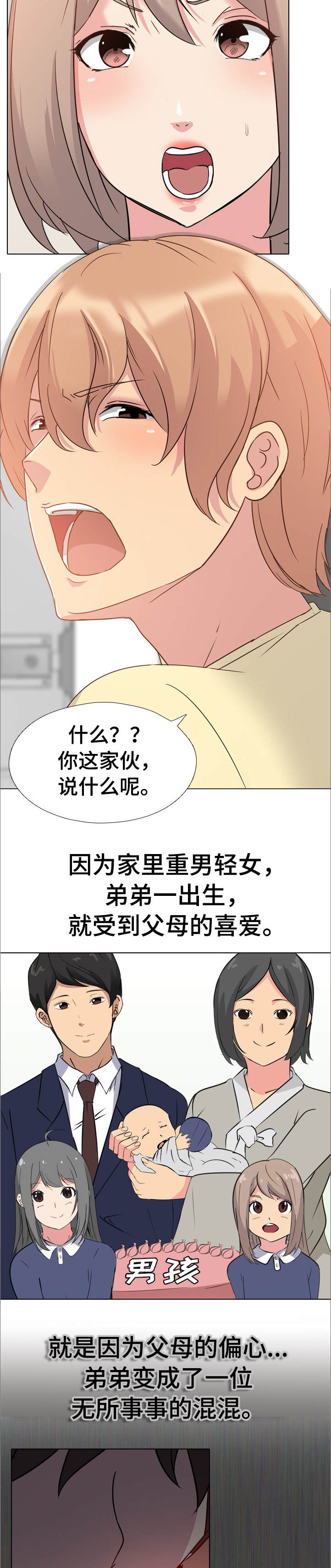 邀请制会员漫画,第1章：家庭成员2图