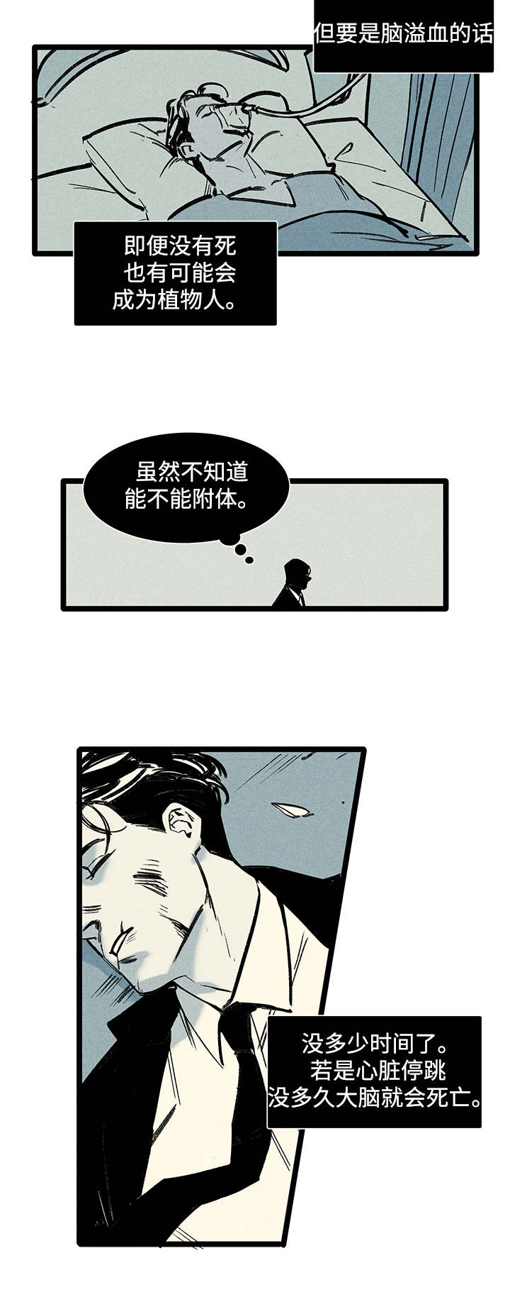 幽魂离体动画漫画,第2章：附身2图