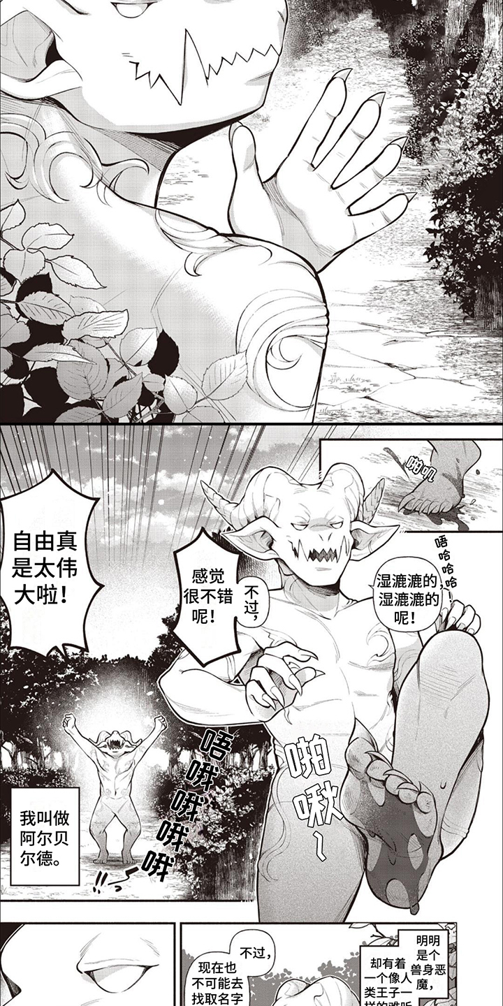 最强恶魔流浪记免费观看漫画,第1章：兽身恶魔2图