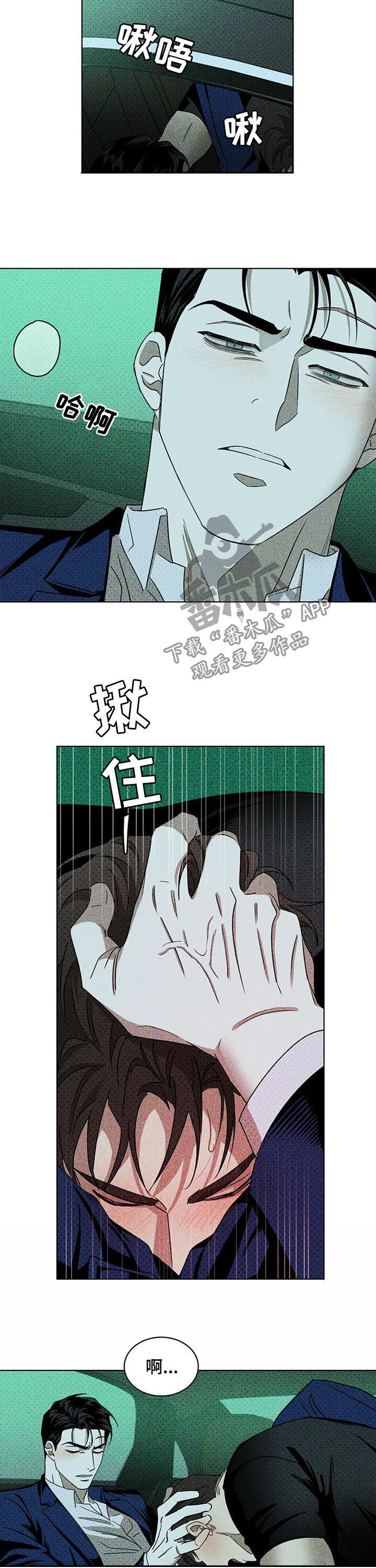 绿色纹理人物介绍漫画,第38章：你教我的1图