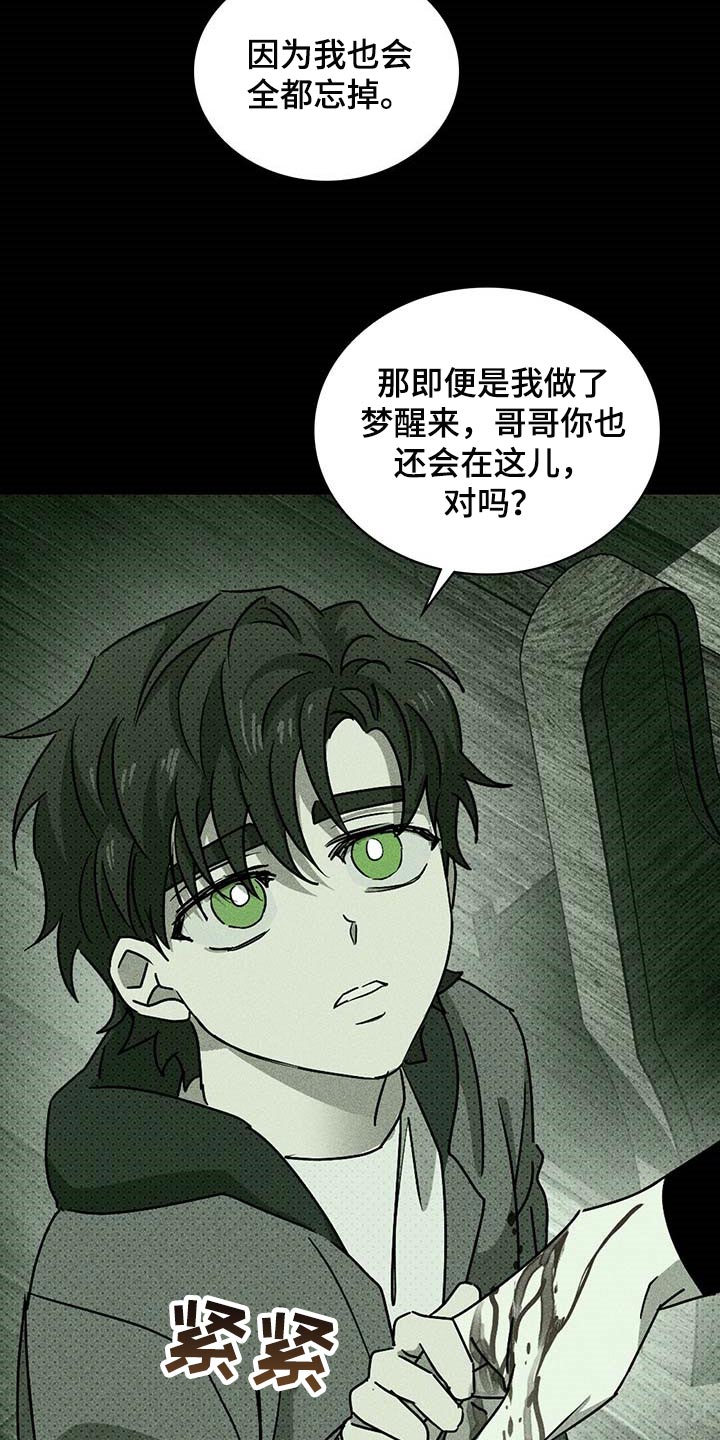 绿色纹理\/绿色镌像未增减最新话漫画,第76章：绝对不会再放手【第一季完结】2图