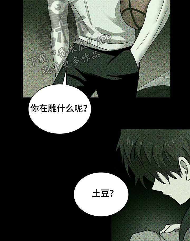 绿色纹理漫画全集完整版漫画,第51章：我的兔子2图