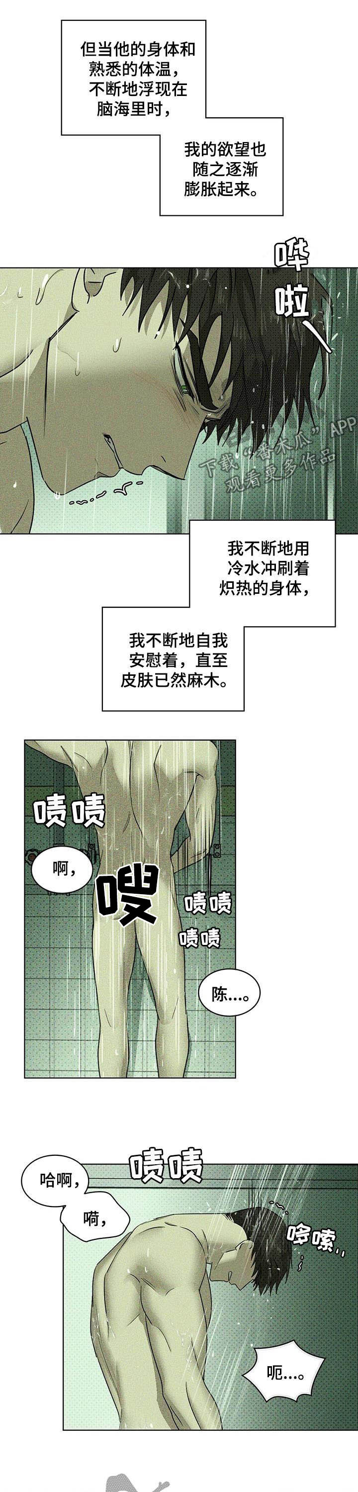 绿色纹理漫画最新漫画,第45章：辗转难眠2图