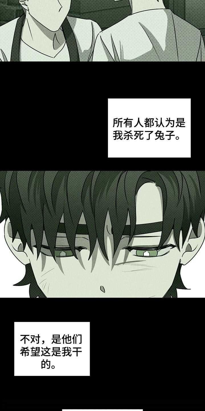 绿色纹理\/绿色镌像未增减漫画,第65章：哑巴2图