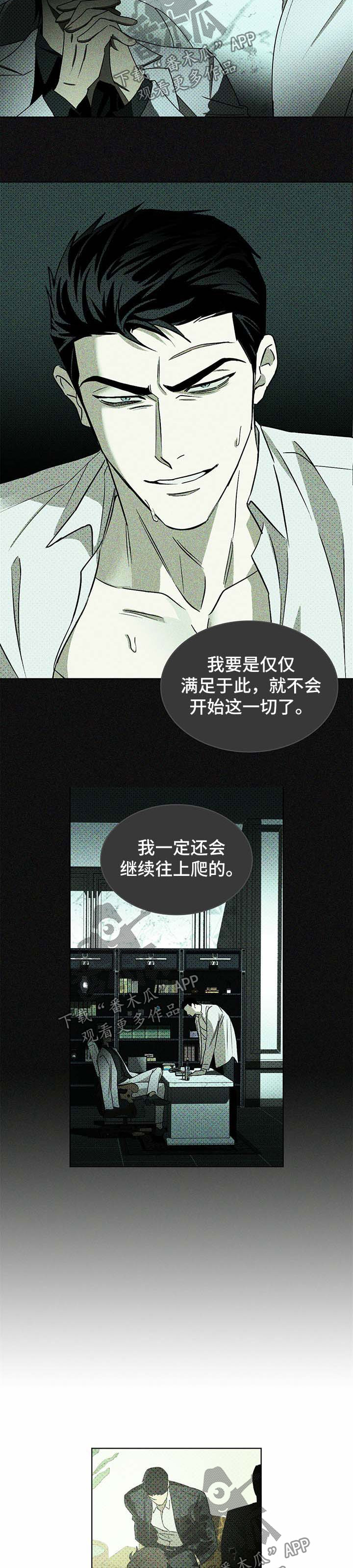 绿色纹理/绿色镌像完整版漫画,第17章：新海纹身2图