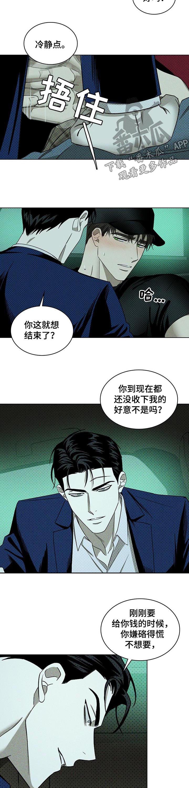 绿色纹理\/绿色镌像未增减漫画,第37章：冷静点2图