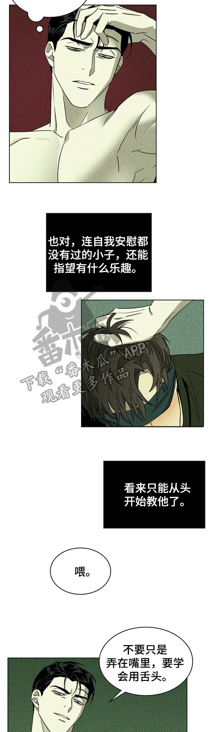 绿色纹理介绍漫画,第11章：没错1图