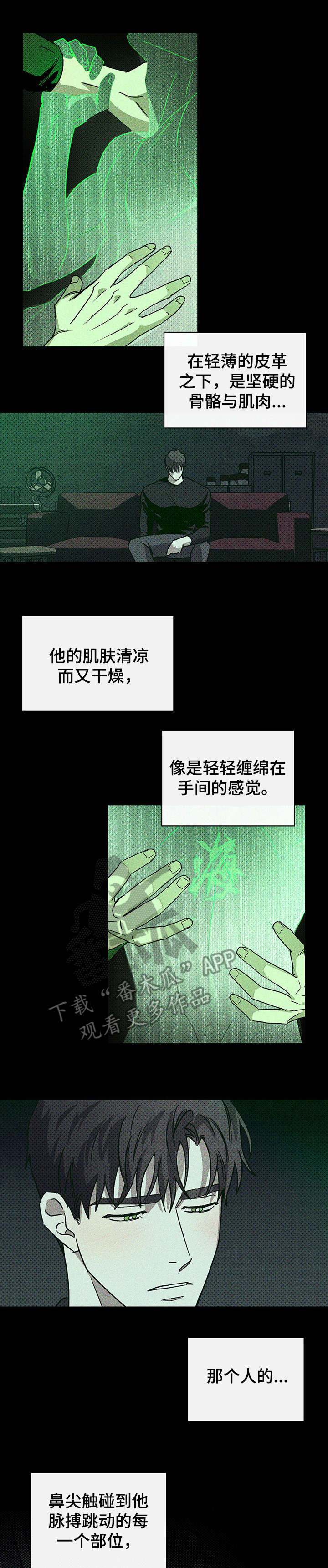 绿色纹理岩板适合现代风格吗漫画,第14章：条件1图