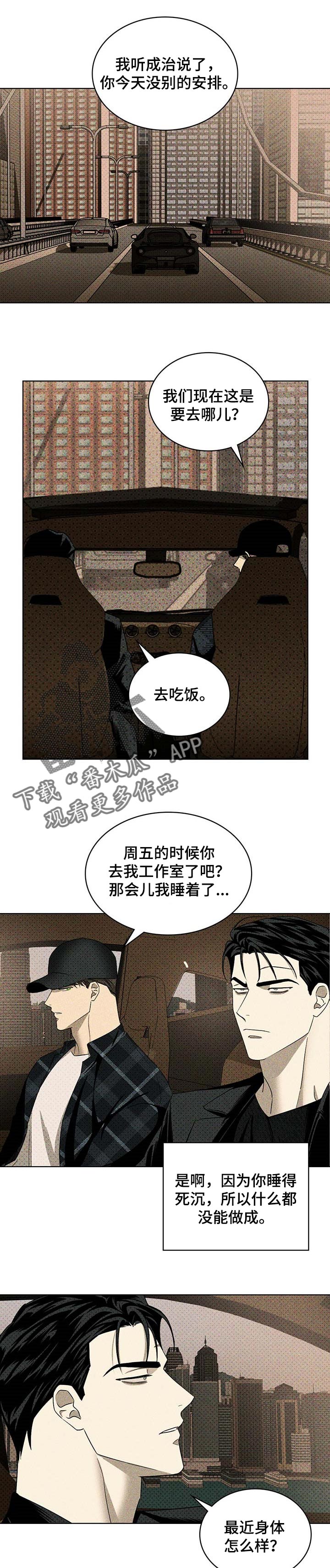 绿色纹理漫画全集完整版漫画,第54章：麻烦1图