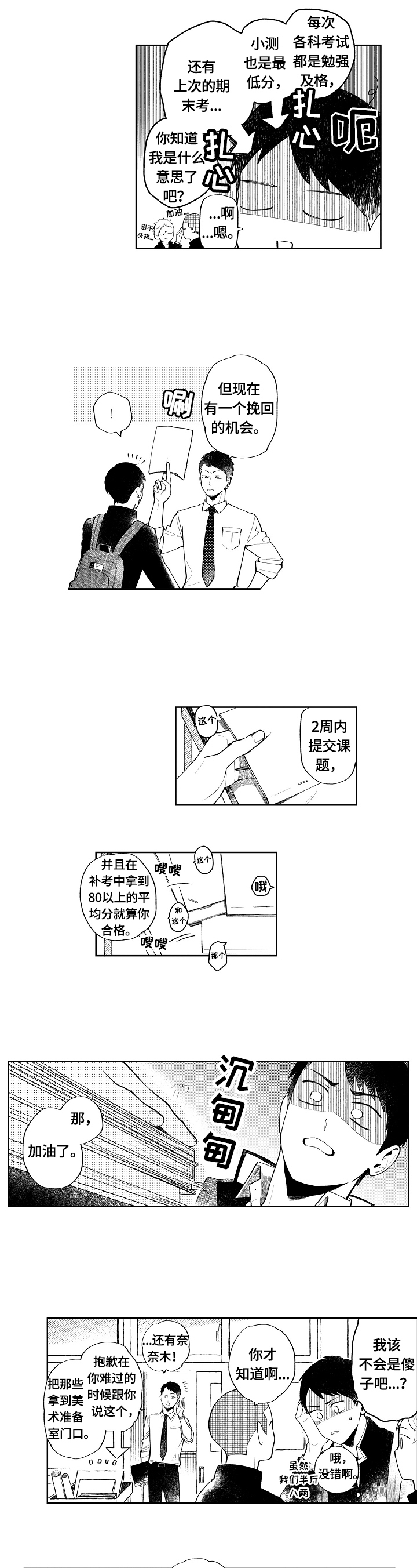 橙色明亮热烈漫画,第1章：发现1图