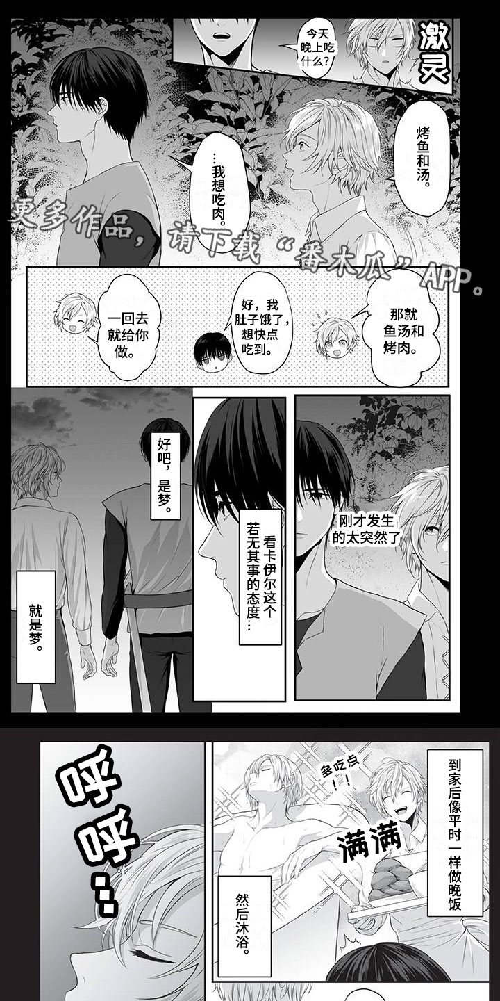 小说主角叫王子漫画,第7章：单纯1图