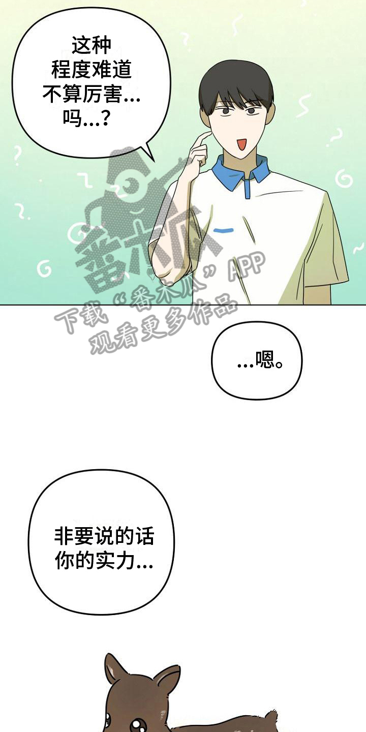 脑海中的浪漫漫画,第18章：不会羽毛球2图