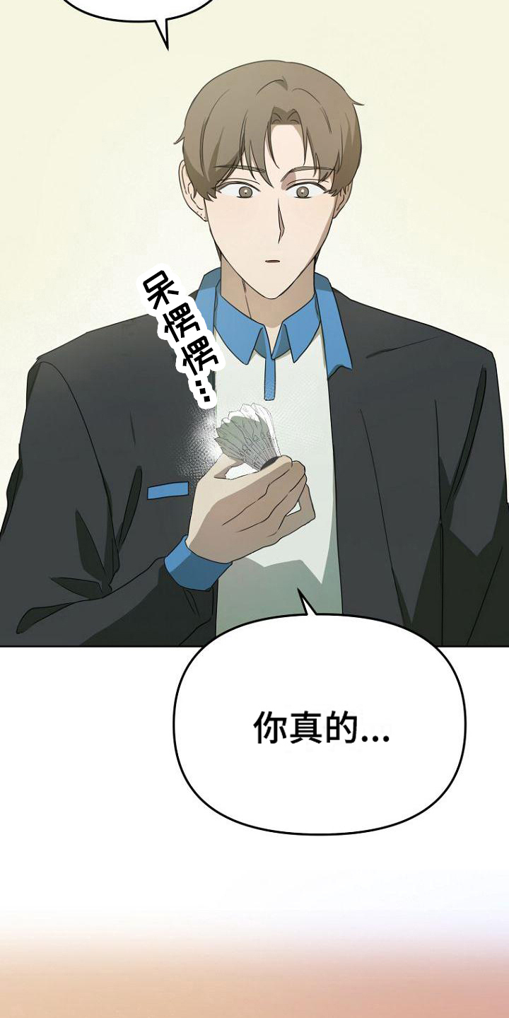 脑海中的浪漫漫画,第18章：不会羽毛球1图