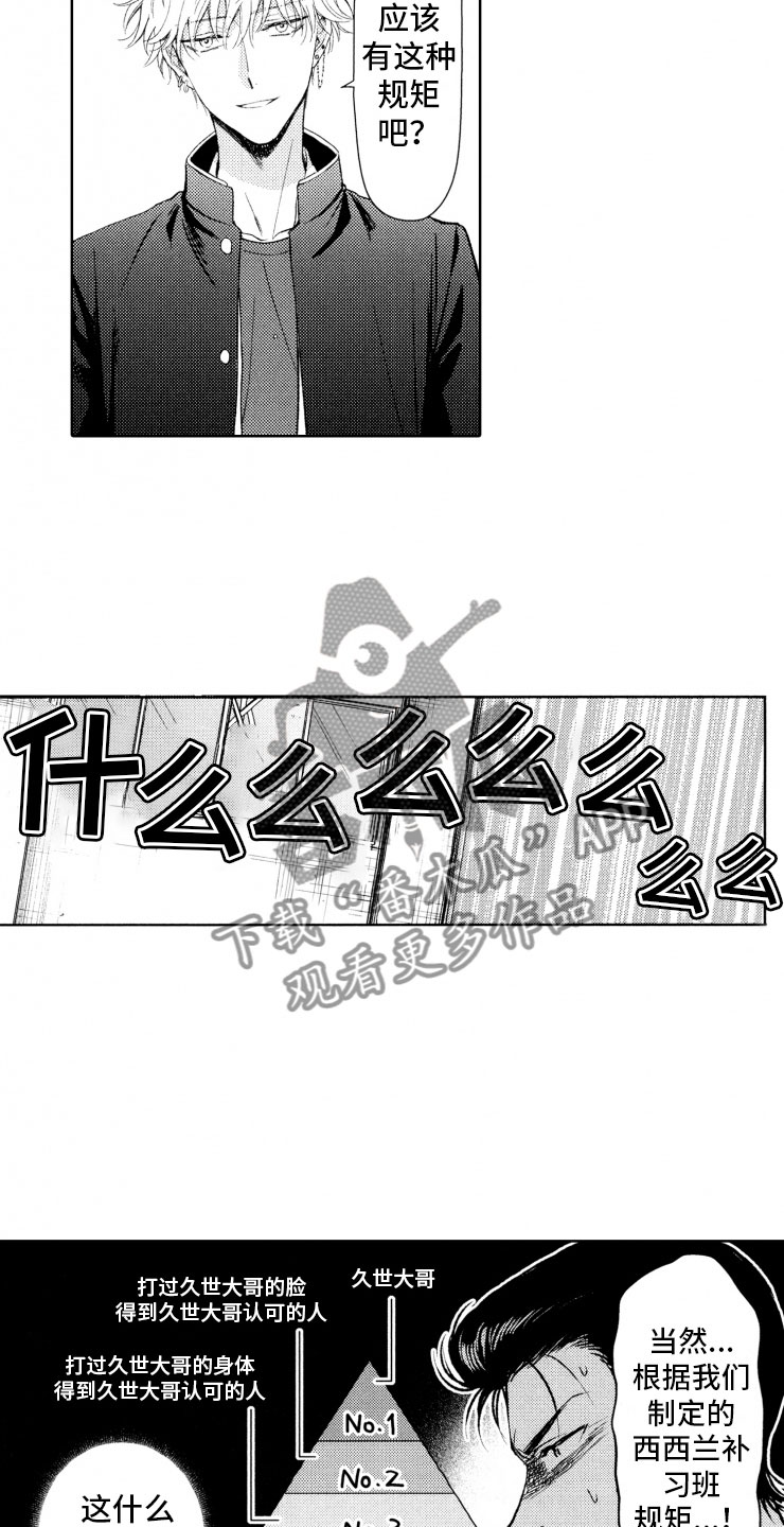 校霸小说漫画,第4章：二把手2图