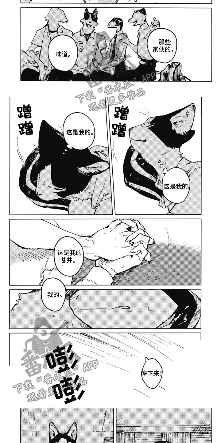 单调蓝猫男封面漫画,第21章：停下来1图