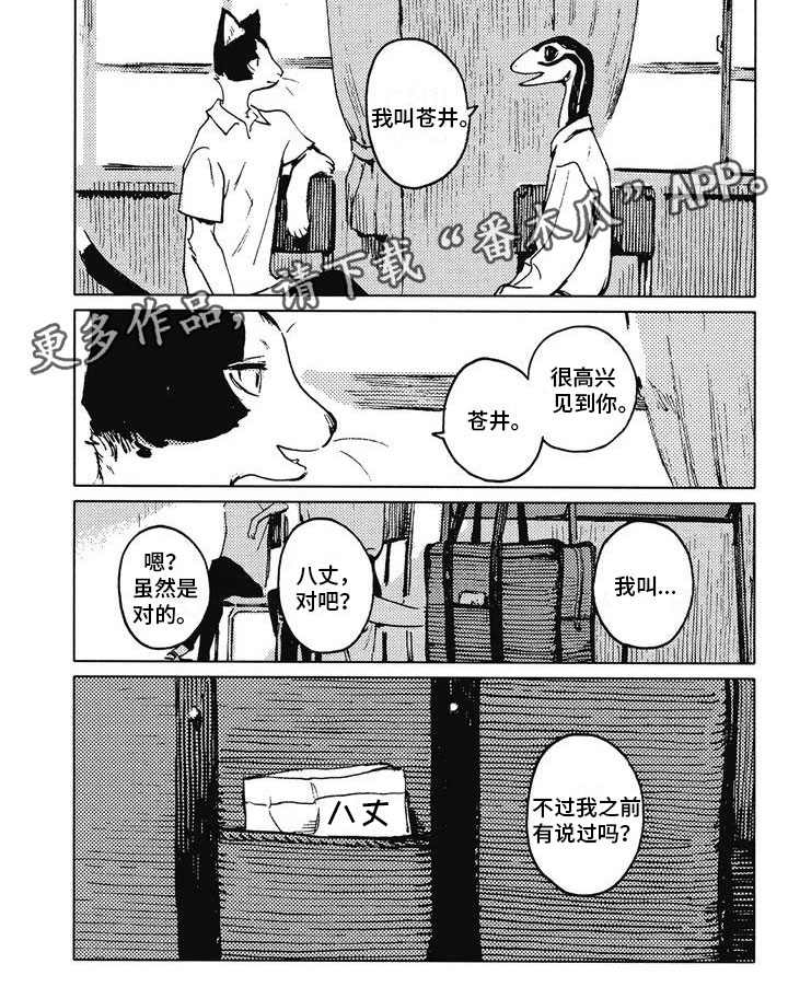 单调壁纸漫画,第6章：交换名字1图