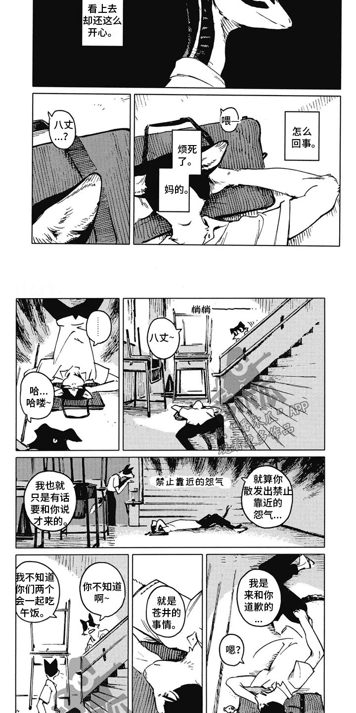 单调性怎么判断漫画,第19章：生气2图