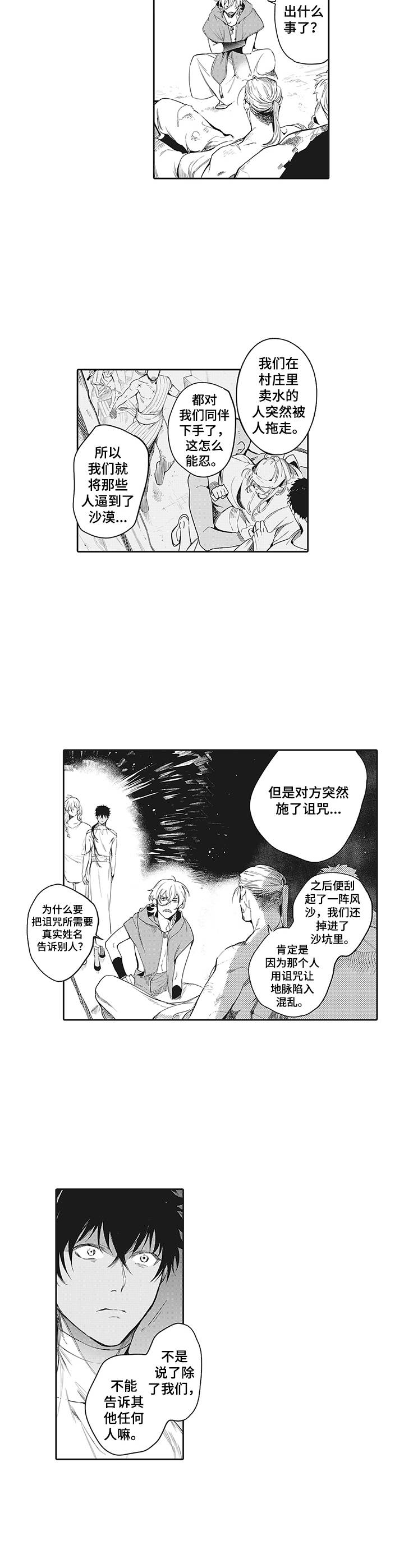 撒哈拉沙漠里面的狼漫画,第10章：咒术师2图