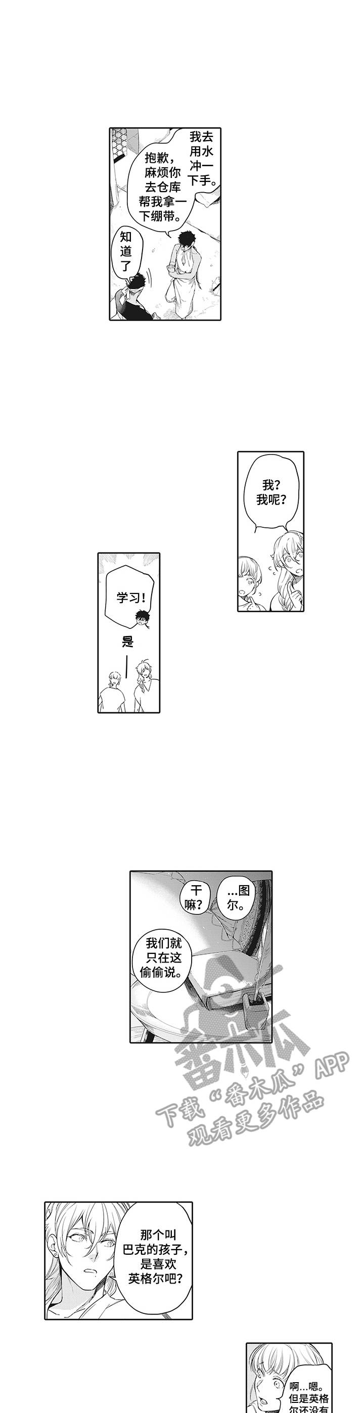 撒哈拉之狼漫画,第6章：往事1图