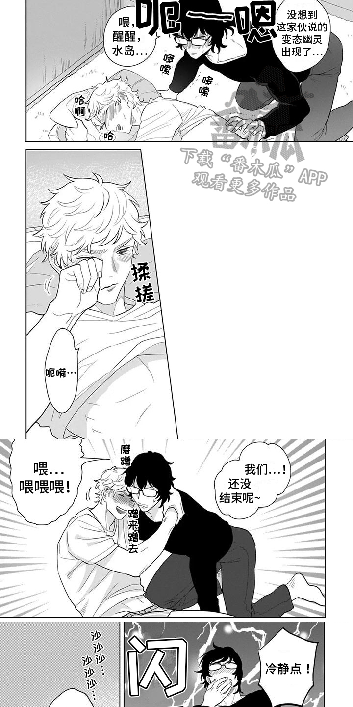 鬼屋的恐怖片漫画,第7章：发现2图