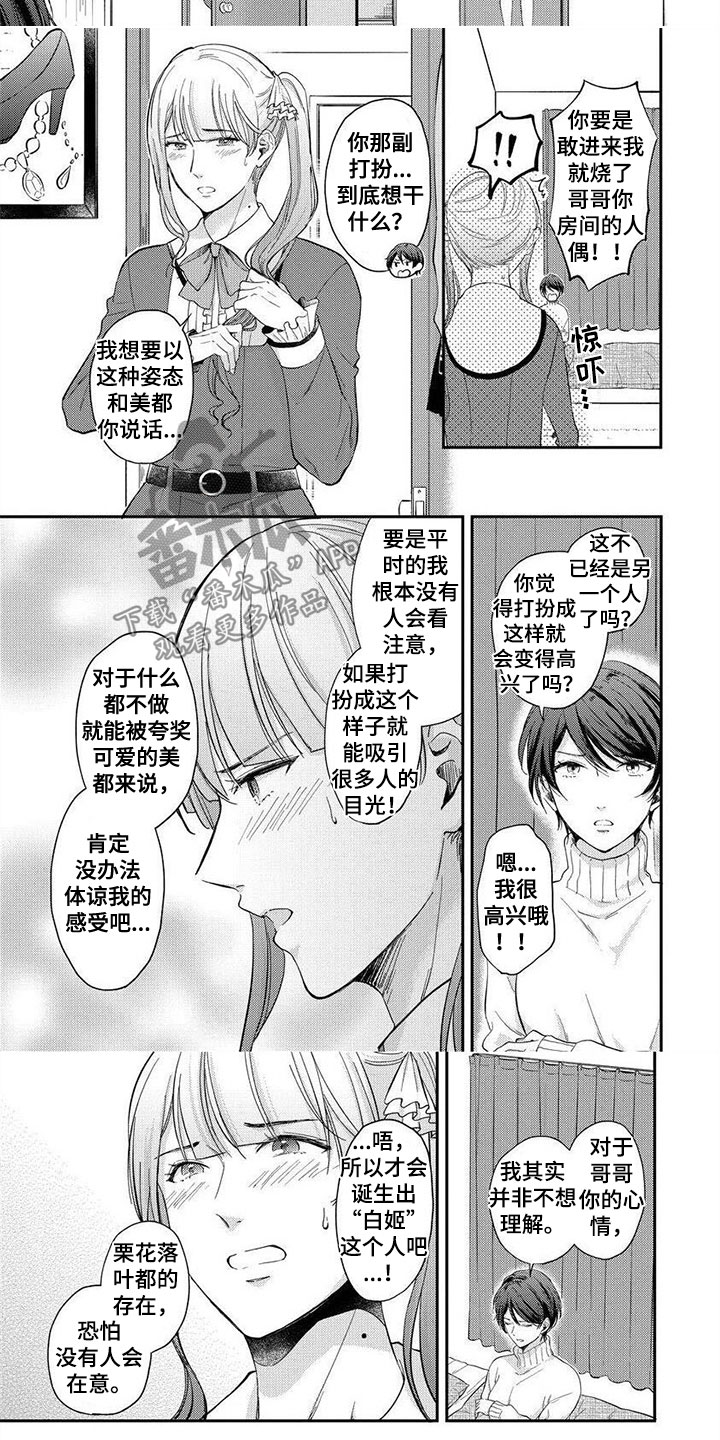 我的女装男友漫画免费观看漫画,第8章：你只是逃避1图