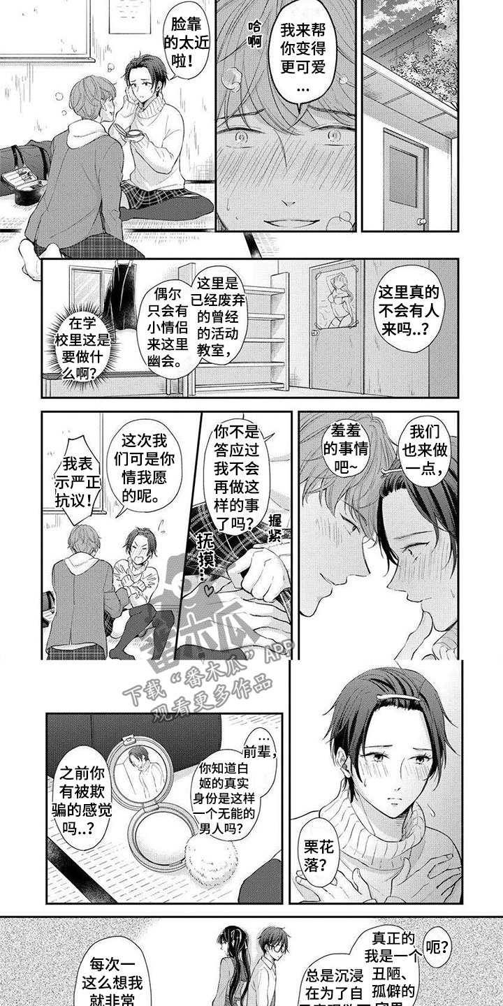 喜欢让男友穿女装漫画,第4章：去个好地方1图