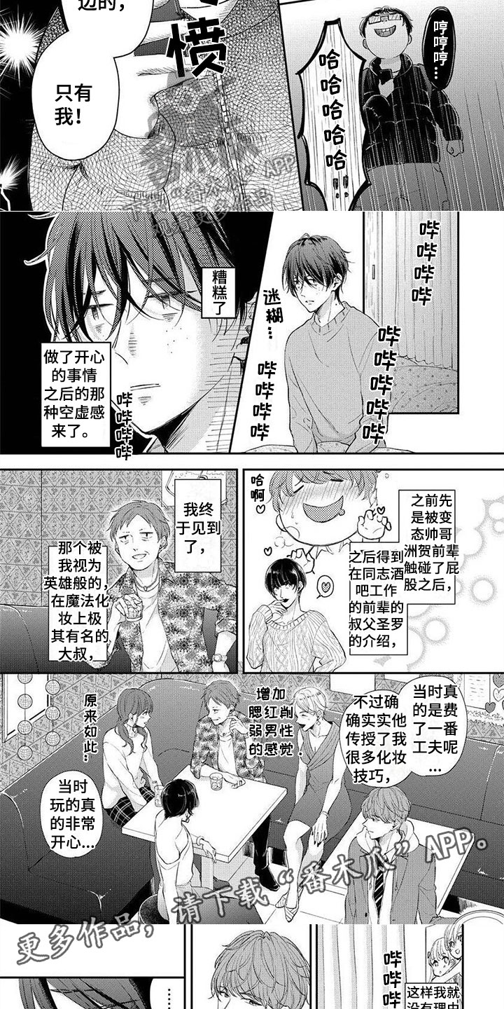 男友女装比自己好看漫画,第4章：去个好地方1图