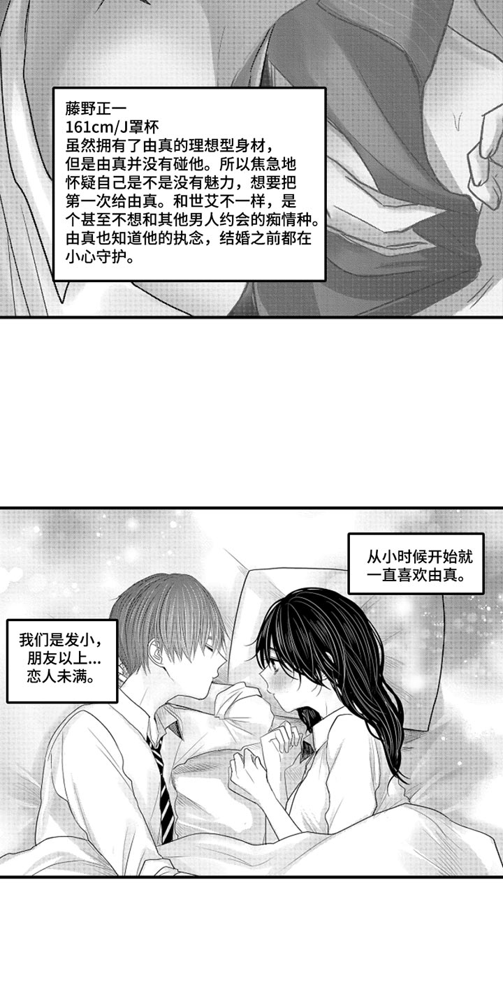 伪造报警记录漫画,第105章：【番外】变成女孩子（2）1图