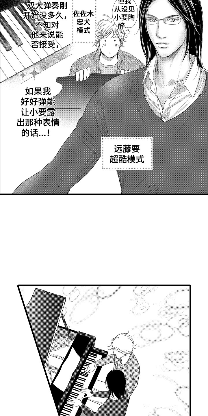 钢琴协奏曲《黄河》漫画,第11章：鼻血2图