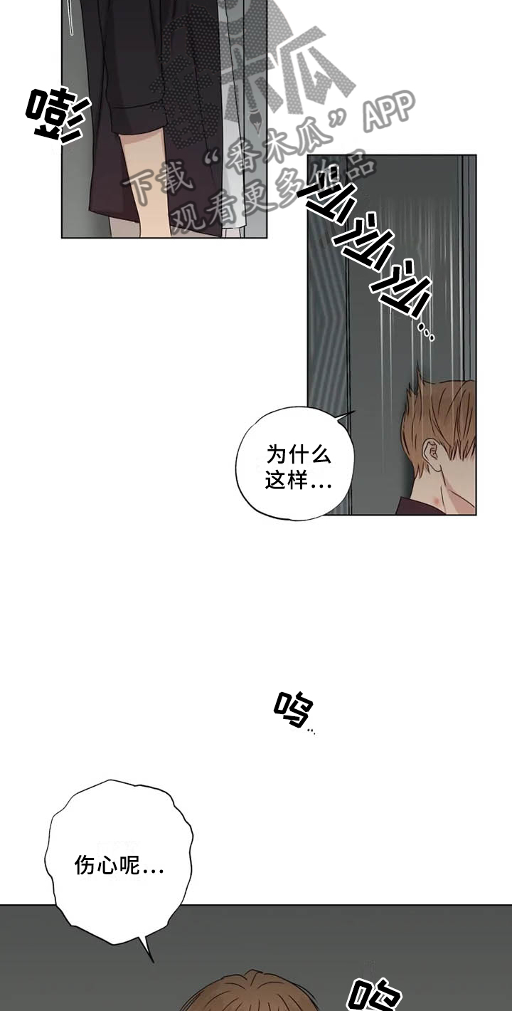 雨中来客萤火突击漫画,第37章：伤心2图
