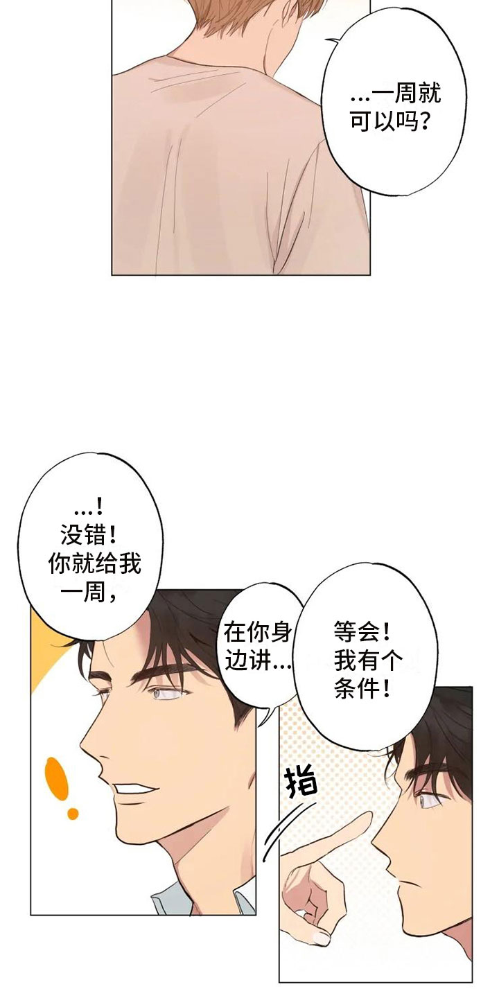 雨中来客萤火突击漫画,第3章：同住一周1图