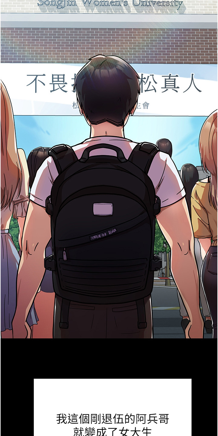 征服所有漫画,第1章： 女子大学1图