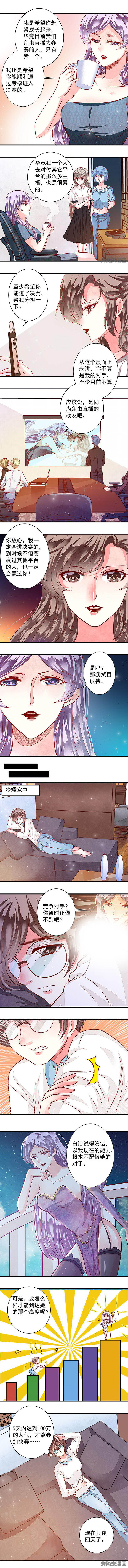 金牌主播有工资吗漫画,第72章： 来自白洁的挑衅11图