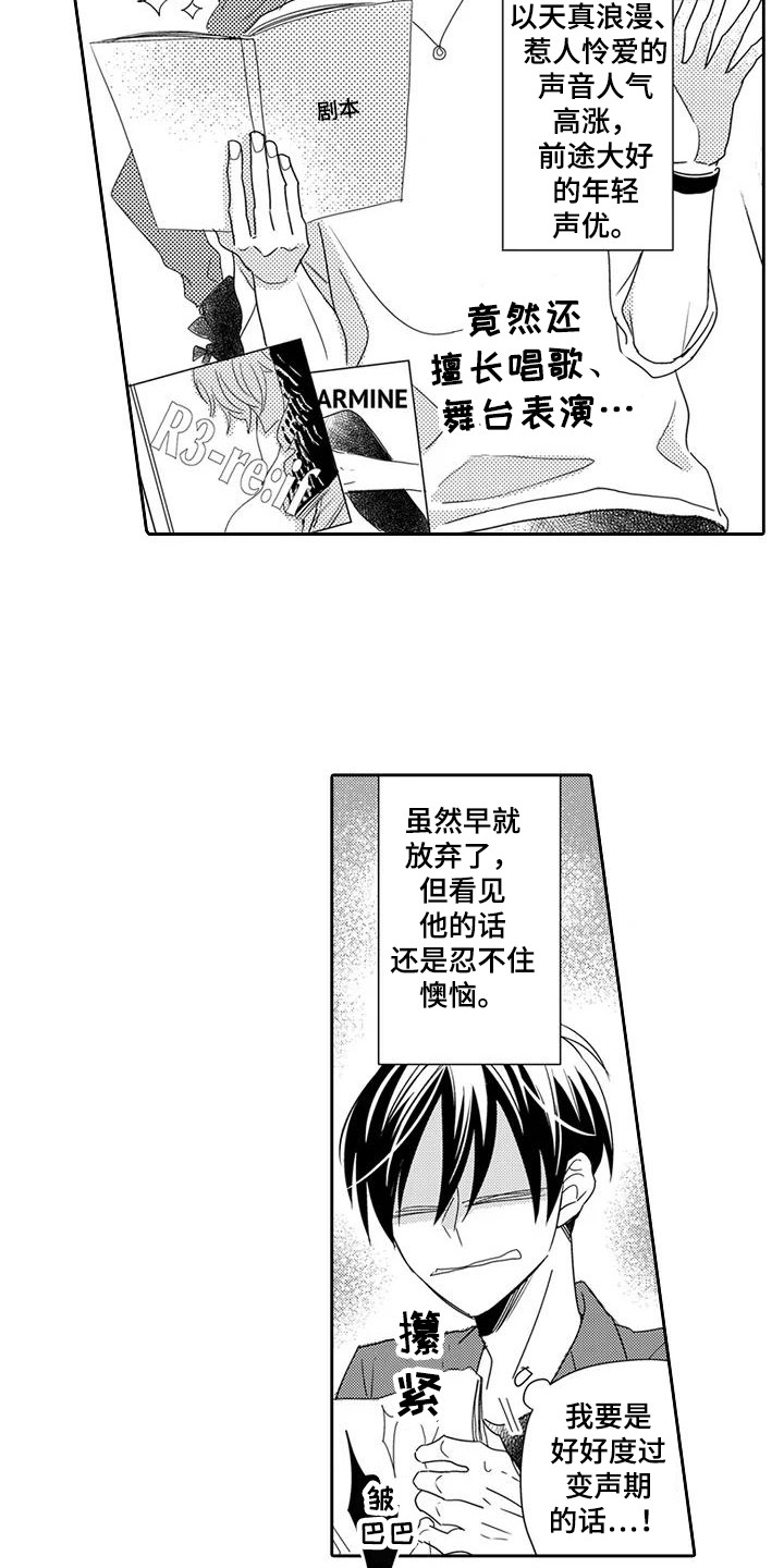 逆位牌代表什么漫画,第1章：配音演员2图