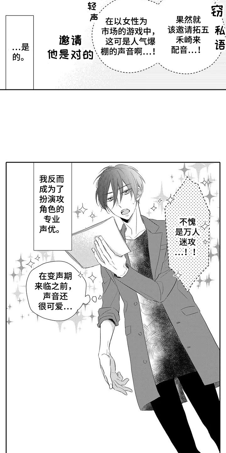 逆位隐者漫画,第1章：配音演员2图